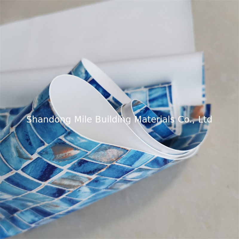 Cheap Price Develop Design 1.4m Width 0.6mm 0.7mm 0.8mm Vinyl PVC for Swimming Poolls