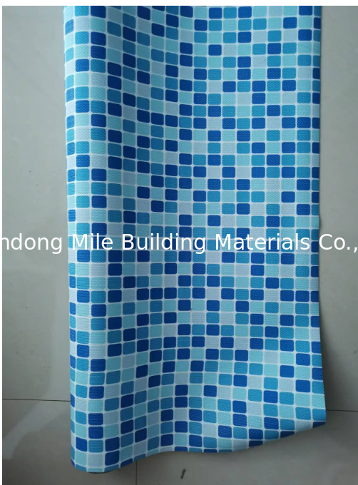 Manufacturer Supply Swimming Pool Liner Accessories Custom Mosaic Vinyl PVC Pool Liners with Anti-UV