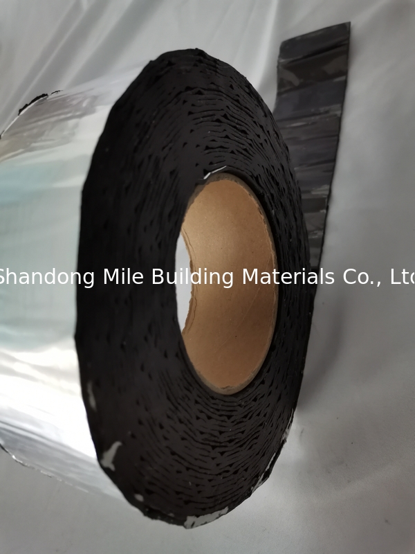 1.5mm Self-Adhesive Modified Bitumen Flashing Tape / Waterproof Band/ Aluminum Foil Tape/ Seaming Sealing Tape