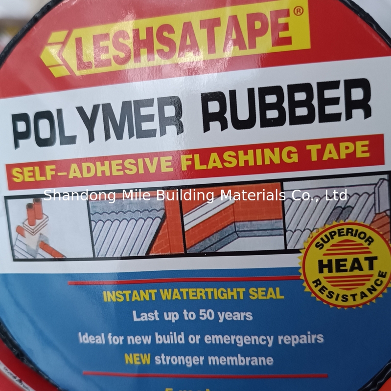 Self-adhesive High stickness Polymer Rubber Tape Building Waterproof Materials For Roof Sealing and Waterproofing