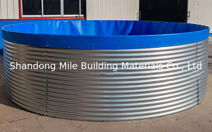 Customized Size Metal Frame Outdoor Children's Ground Pool above Ground Steel and PVC Material for Kids