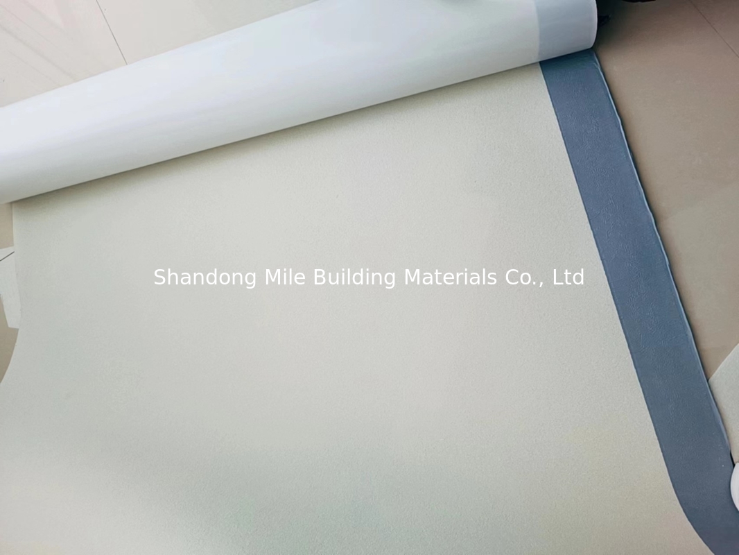 Self adhesive HDPE/ TPO membrane waterproof membrane for roof /basement/ building easy applying long service life
