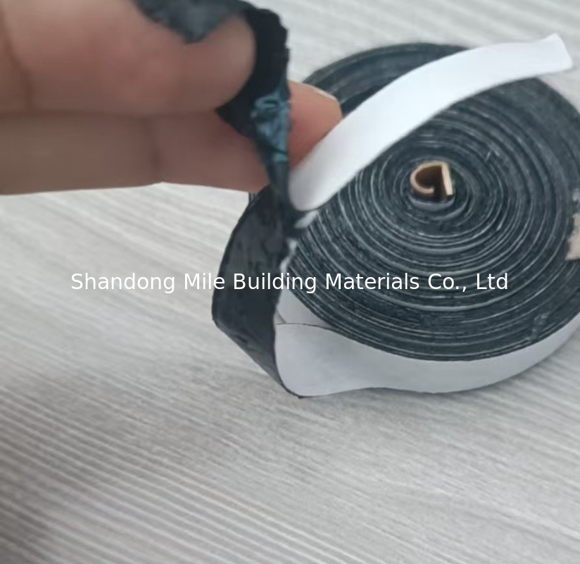 0.7mm Thickness Butyl Rubber with PE NET Double Coated Self-adhesive Tape for Sealing Window Glass
