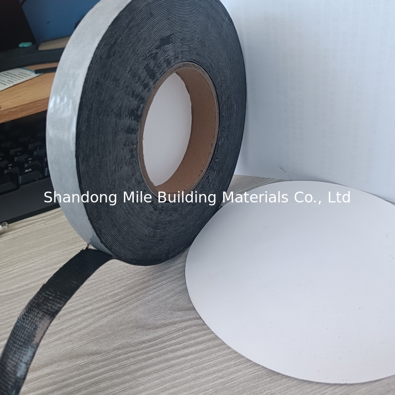 0.5mm-0.7mm Thickness Butyl Tape with PE NET Double Coated Self-adhesive Tape for Sealing Window Glass
