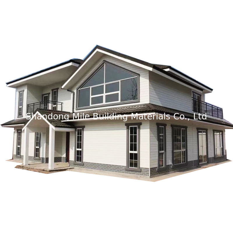 Manufacture supplier the latest design prefabricated house villa of prefabricated