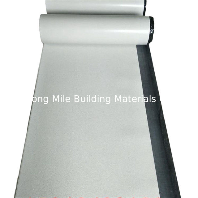 1.5mm China factory no-bitumen HDPE waterproofing membrane with sand