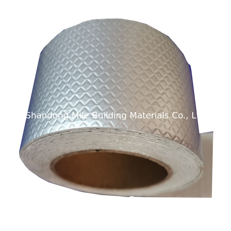 Aluminum Foil Surface Butyl Rubber Waterproof Membrane Butyl Rubber Flashing Tape
