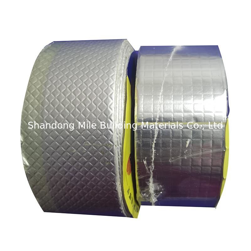 butyl tape self adhesive Aluminum Surface aluminum foil Butyl rubber waterproof adhesive tap