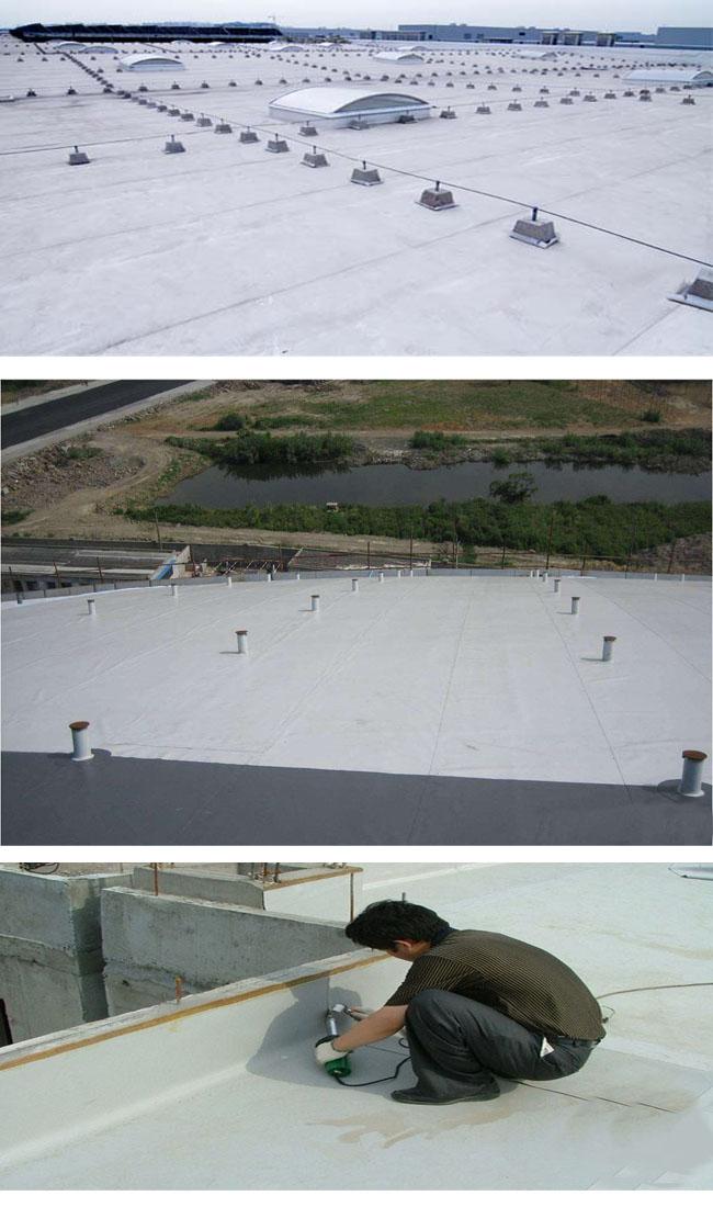 PVC Polyester Reinforced UV Resistant Waterproof Membrane, ASTM